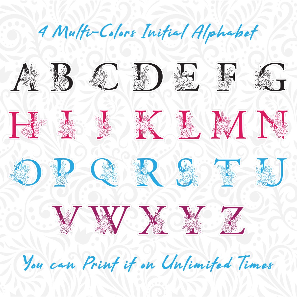 DigiArtistStore's tweet image. #floralalphabet #initialstickers #Printablesticker
Floral Alphabet Initial Stickers in 4 Multi-Colors Flower Initial Monogram Stickers with A to Z Alphabet Stickers Unique Initial Decal Letter Stickers.

For Purchasing Click Here…
etsy.com/DigiArtistStor…