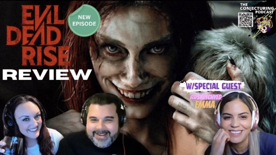 I was kindly invited onto The Conjecturing Podcast to discuss Evil Dead Rise (full spoilers!).
You can check out the conversation on YouTube linked below.
I’ll also be putting up a spoiler free review this week too for those who haven’t seen it yet. 

youtu.be/u8heLr5zb-8