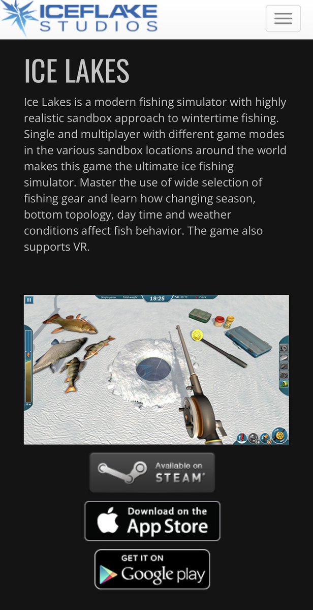 TohChika3's tweet image. VGJイベントのsteam版VR対応釣りゲーム
#IceLake
なんですけど
ios とAndroid版ともクロスできるみたいです‼️
#IceFlake
store.steampowered.com/app/393430/Ice…
