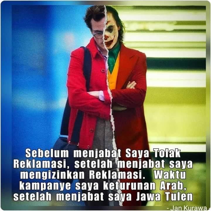 h_dsaputra's tweet photo. Jonis, Janji manies anies
#kadrun #nasdrun #tolakanies https://t.co/5Xq0V58Pkg