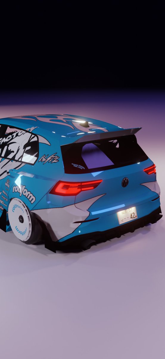 b_rnout's tweet photo. We are so back lol

2021 Volkswagen Golf GTI, with a kit mostly inspired by rocket bunny. 

Modeled by yours truly. 

Debut of my personal brand, good deeds die last (notice the rear window sticker).

#Volkswagen #blenderart #blender #Blender3d #ROBLOX #RobloxDev #roblox https://t.co/HSzRgfVLLd