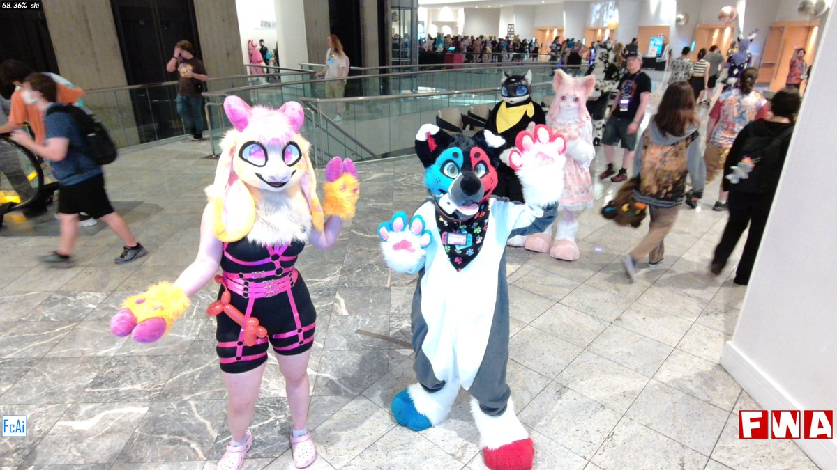 I'm a ski, Come check out what you are at FWA23 #furconai