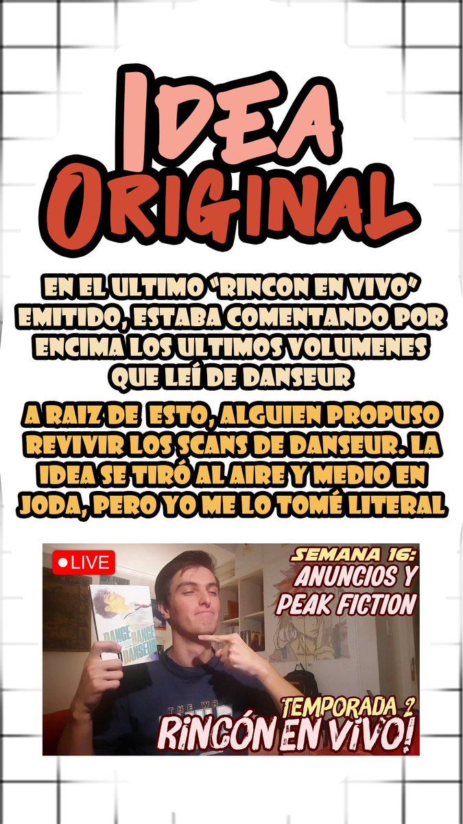 Rinconanime03's tweet photo. Hola, me llamo Facu.
Soy fan de un manga de ballet que es imposible de encontrar para leer (Dance Dance Danseur), y mi objetivo el dia de hoy es salvar dicho manga; he aquí el como

(No suelo hacer esto, pero se agradece un like/rt para difundir el asunto) https://t.co/ffWAjfKSPo