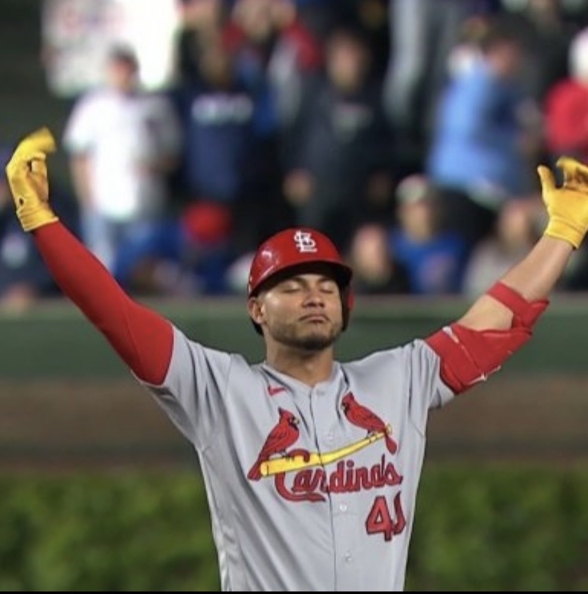 DebbieDBQ's tweet image. #Willson #HomeRun #STLCards ❤️