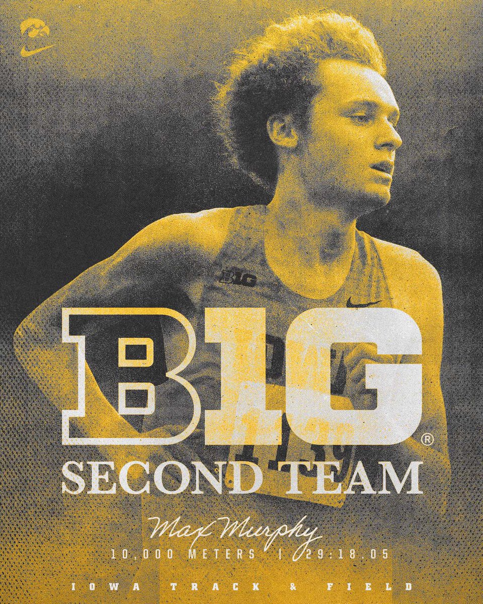 𝗔𝗹𝗹-𝗕𝟭𝗚.

Max Murphy finished 2nd in the men's 10K to medal and earn 8 points for the men's team score. 

#Hawkeyes x #B1GTF