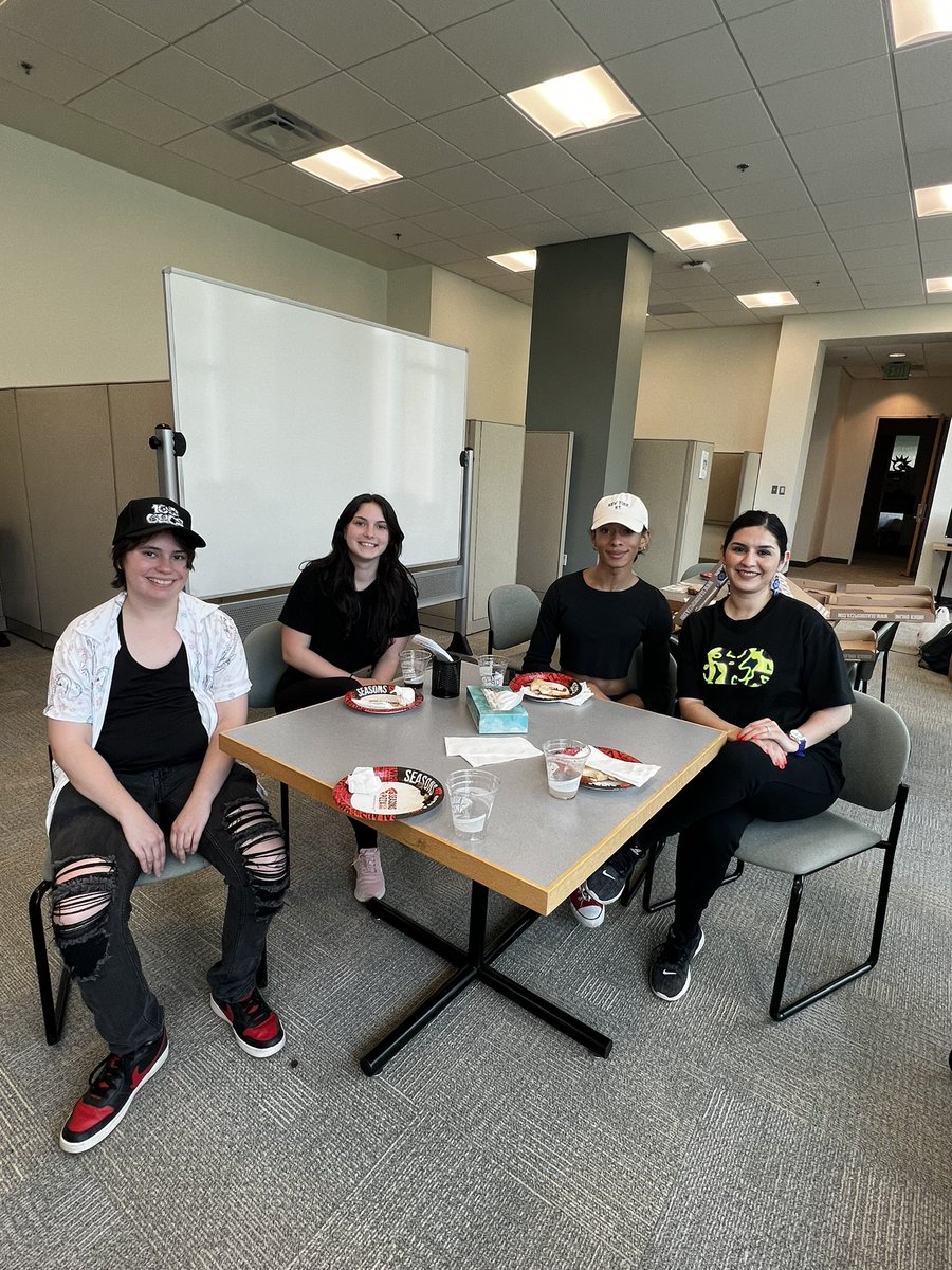 TUWritingCenter's tweet photo. Writing Center staff field day! We had pizza and played kickball and tug of war! https://t.co/4oDnBAqzmC