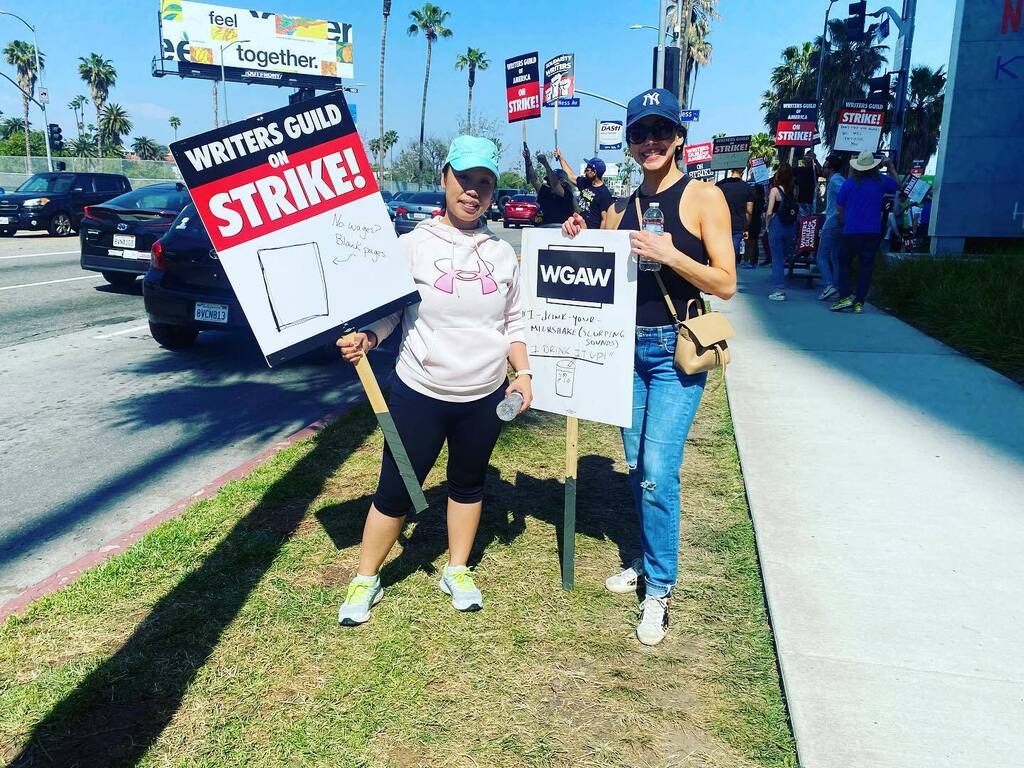 I heard Biden was talking about the Writers Strike. Getting national and international attention. instagr.am/p/CsKbgLzvNhe/