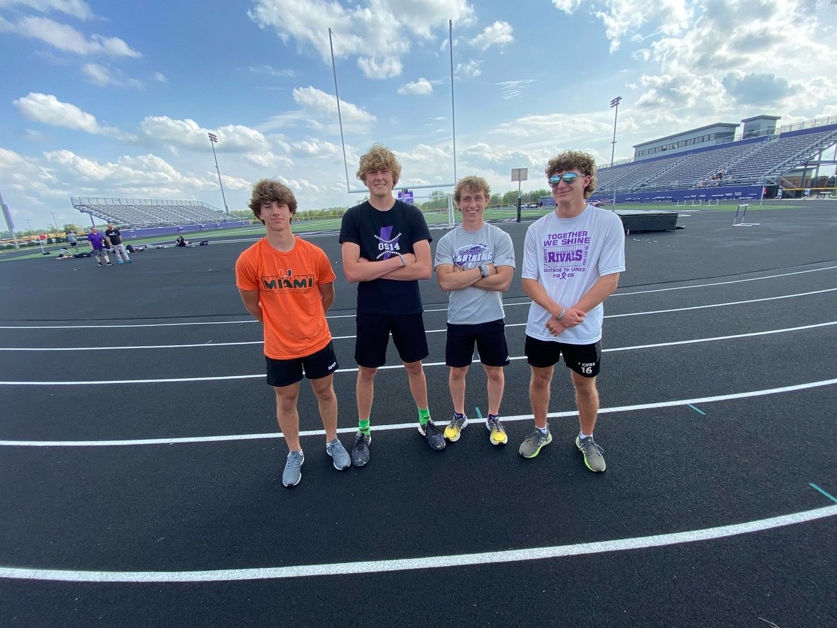 Congrats to Dallas Miller, Cael Schramm, Carter Meyers, and Cody Nichols on qualifying for the state track meet!

We love watching all of our Bolt multi-sport athletes be great in everything they do!
