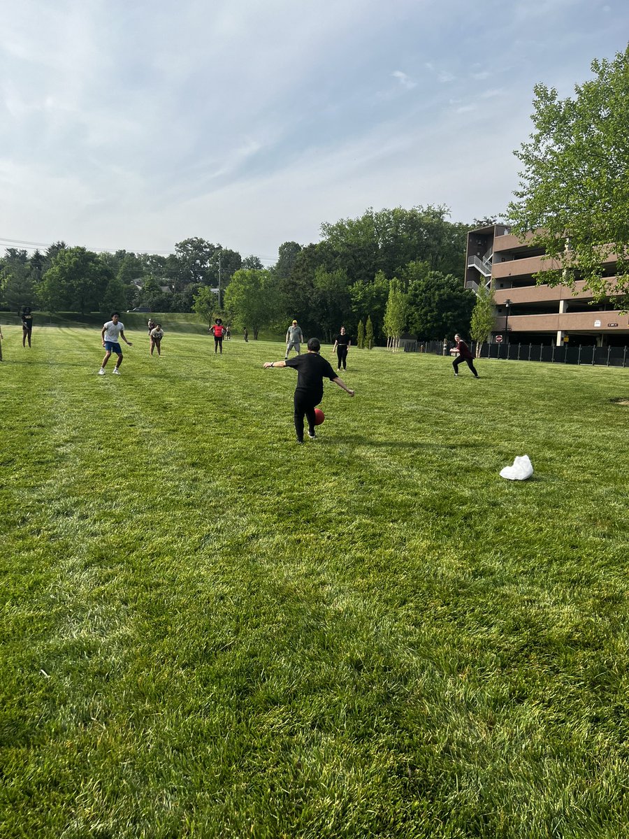 TUWritingCenter's tweet photo. Kickball battle! https://t.co/V06nPcihHm
