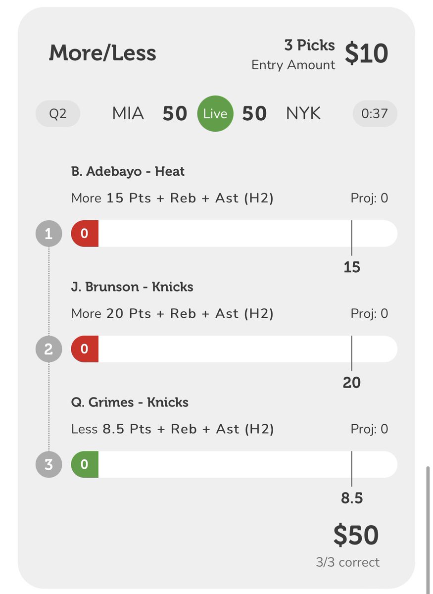 TheDailyPRoPHit's tweet photo. Brunson &amp; Lowry lower
@parlay_play 75x💰 ⬇️

🚨#optimizer link: https://t.co/ijM1d3X7e5… 🚨

🍀 Code: DailyPropBetz ⬇️ deposit match

 https://t.co/t81QIpMZWv…

https://t.co/WFzoTAphEq

 #Dgfantasy #PrizePicks  #PrizePicksNBA #NBATwitterLive      #GamblingTwitter #parlayplay https://t.co/hDI7KnmH8y