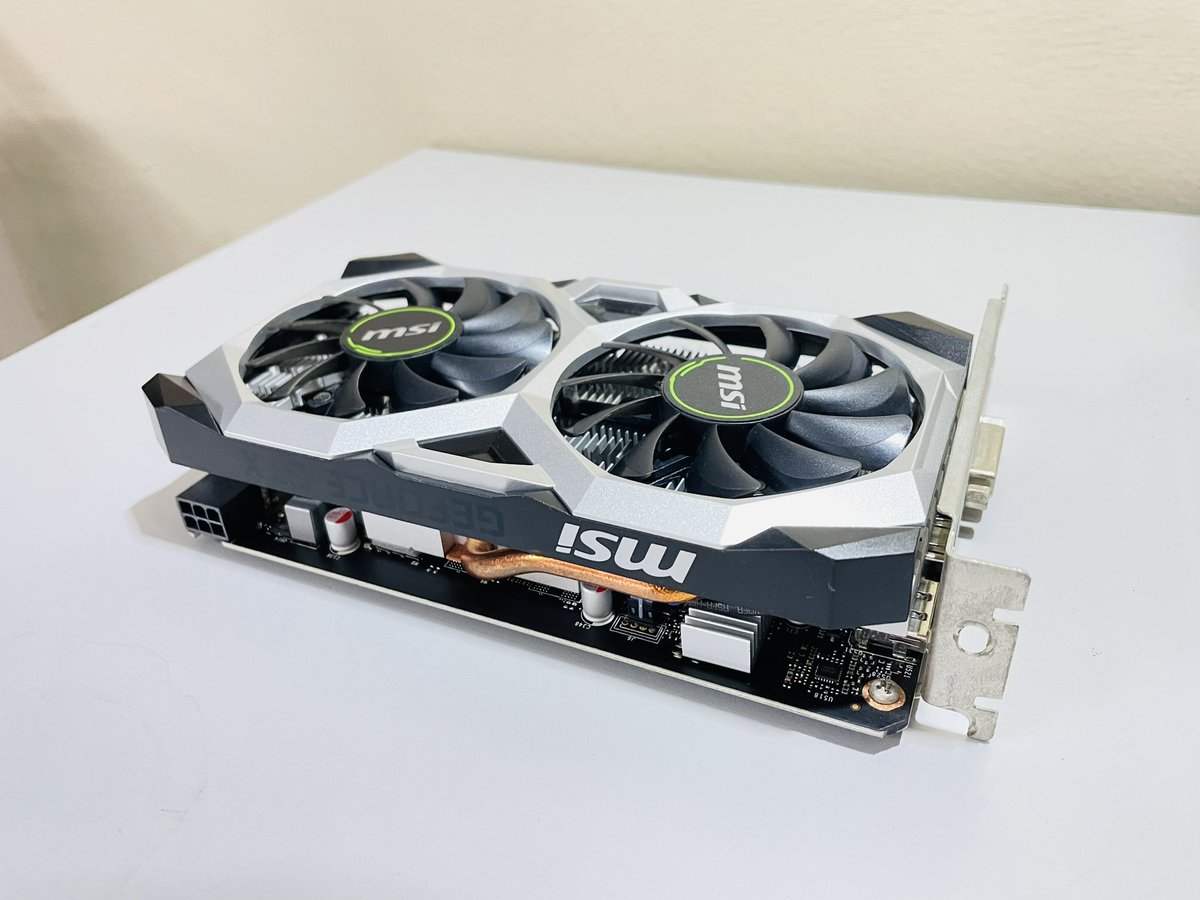ferdauspdot's tweet photo. WTS

MSI GeForce GTX1650 SUPER VENTUS XS OC

RM650 https://t.co/IdkG8GFG8f