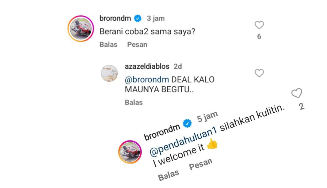 cuma mau bilang, urusan kita belom selesai yah bos <a href="/brorondm/">Ronald Sinaga</a>