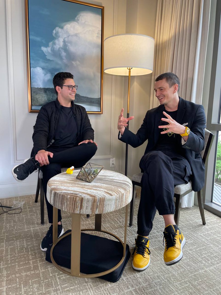 Talking DeFi way, the technology behind Yellow Network, and regulations in the upcoming episode of <a href="/CRYPTO101Pod/">CRYPTO 101 Podcast</a> with <a href="/0xYellow/">Louis Yellow</a>, hosted by <a href="/BrycePaul101/">Bryce Paul</a> and shot at #Consensus2023.