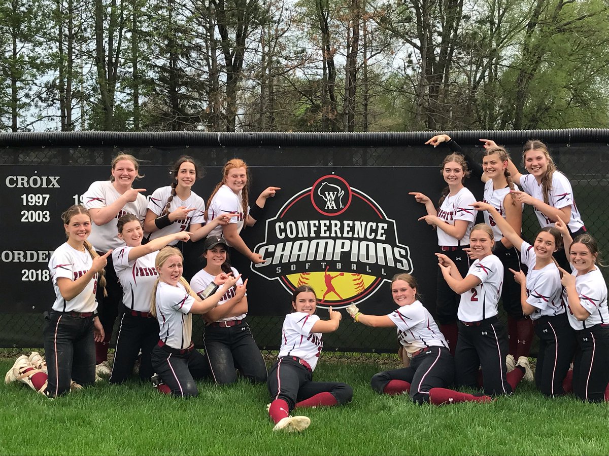 PrescottCardsSB's tweet photo. That’s right Cardinal Nation-we’re your 2023 MBC Conference Champions. Again…first back-to-back in the Middle Border. It was quite a battle but the girls’ GRIT and no quit attitude paid off. Couldn’t have done it without the support of our fans-THANK YOU #CardinalNation https://t.co/UgRMrNoahV