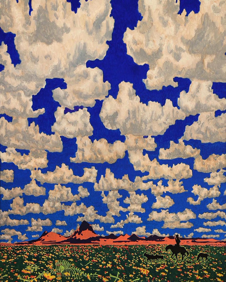 xe0_xeo's tweet photo. Cloud paintings by American artist Aaron Morse https://t.co/ghgYfcktLy