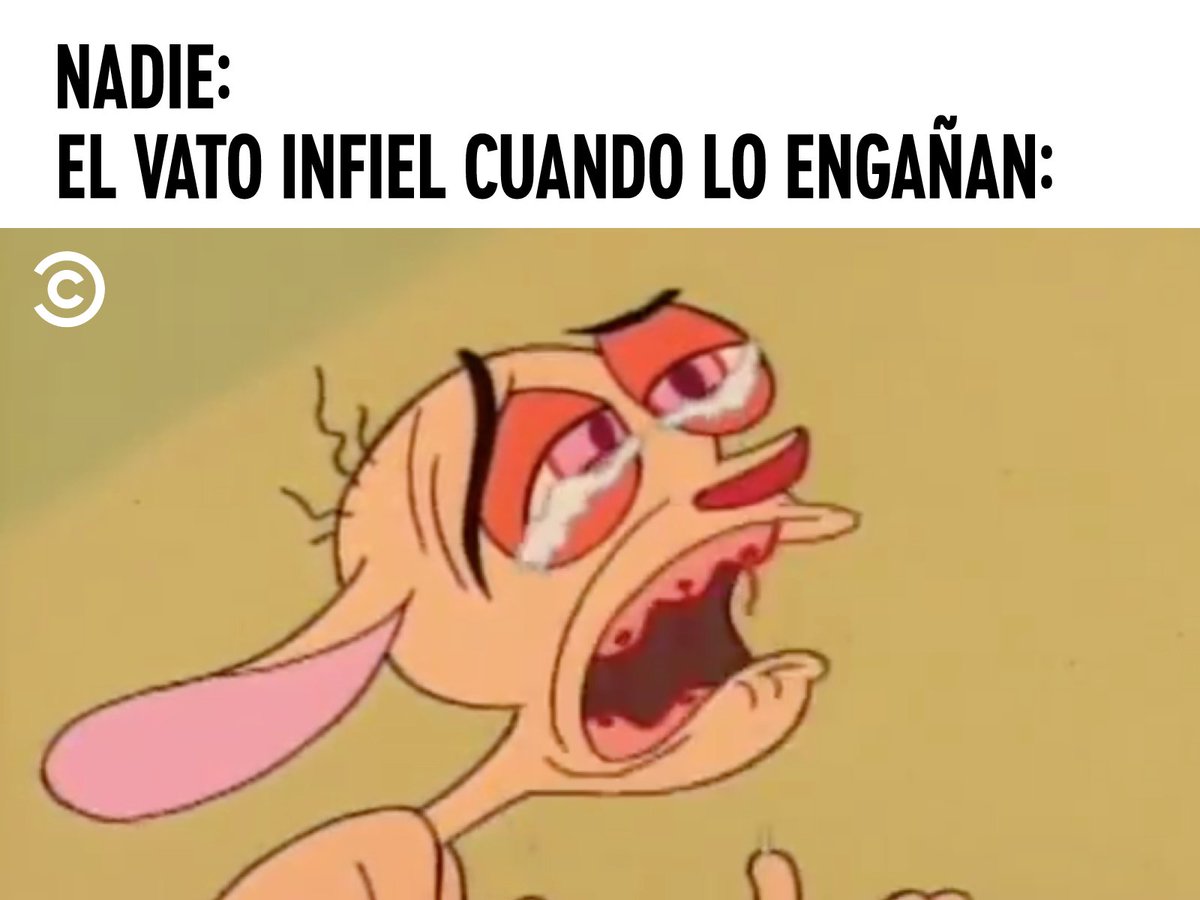 ComedyCentralLA's tweet image. ¿A qué sabe una cucharada de tu propia medicina? 😈 #MemeDelDía #RenYStimpy
