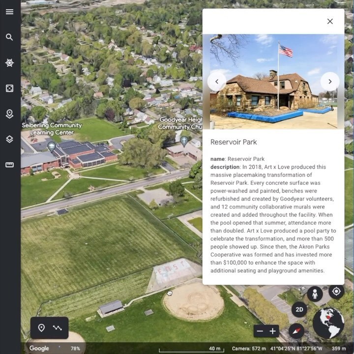 🗺️ ASPHALT ART MAP // Ever driven through Akron and wondered why those street corners and walls became vibrant landmarks? For the last five years we’ve led, produced, or facilitated 10 asphalt art projects across the city. Check the link in our bio to ex… instagr.am/reel/CsKaNAApB…