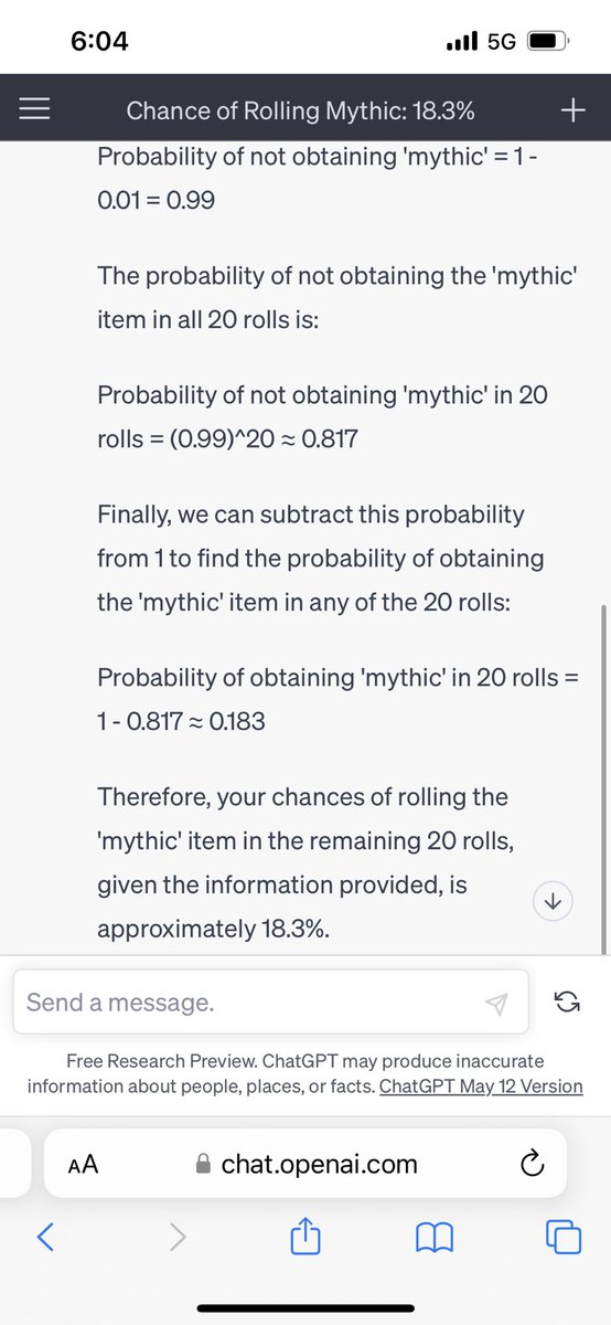 Cheboygan's tweet photo. @thecircusdragon @Circus_DAO It’s been a long time since I took stats but… https://t.co/4HigP8w8Aa