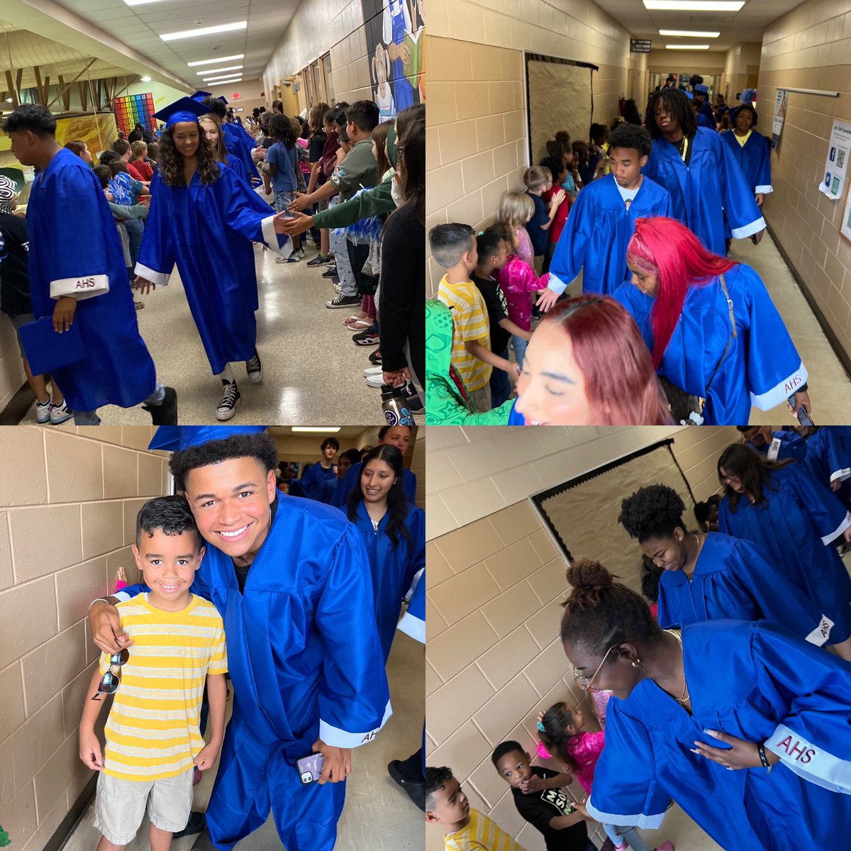 Armwood_HS's tweet photo. Senior Clap Out is always our favorite way to #TeachThemHowToSayGoodbye @HillsboroughSch https://t.co/iK1wFieuBj