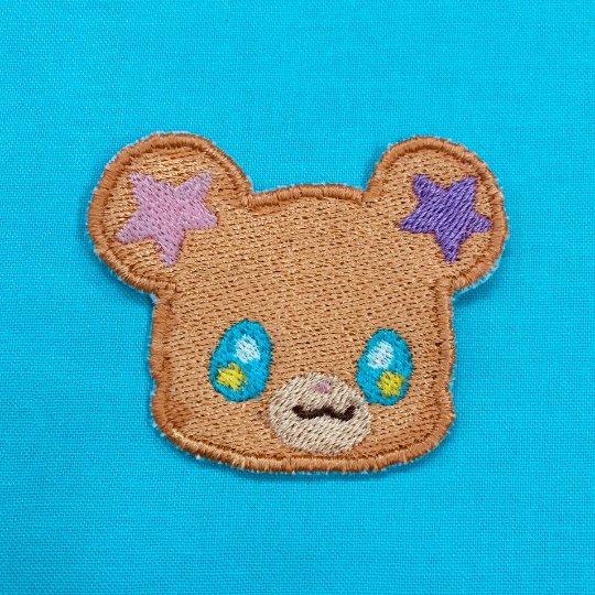 giraffecatco's tweet photo. What a glow up!! my first mofurun patch to my current one https://t.co/lH93aoOD7v