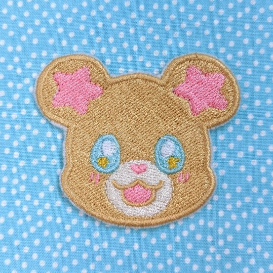 What a glow up!! my first mofurun patch to my current one