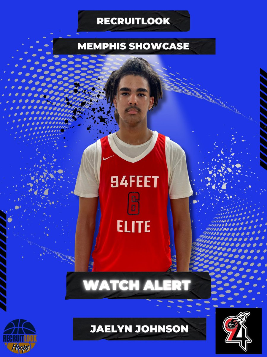 🚨Watch Alert 🚨 

2024, Jaelyn Johnson, 6’7, F, has the size/strength to get tough paint baskets. He has the ball handling to create his own shot off the bounce at each level. He also showed shooting touch from deep (2-4, 3-pt FG’s).

#RLHOOPS