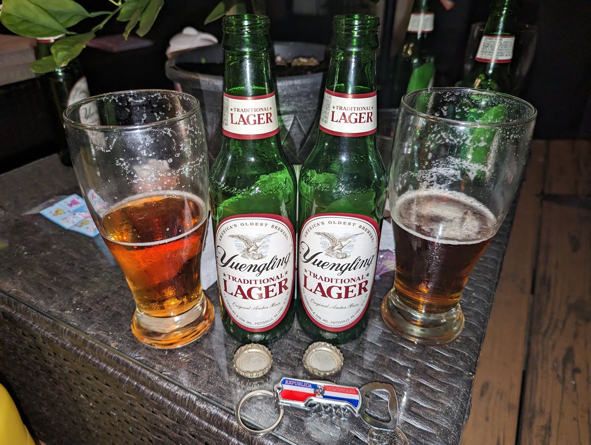 ing_jjpc's tweet photo. Well deserve @yuenglingbeer  with something from my country to open up https://t.co/BqmhLQLrJX