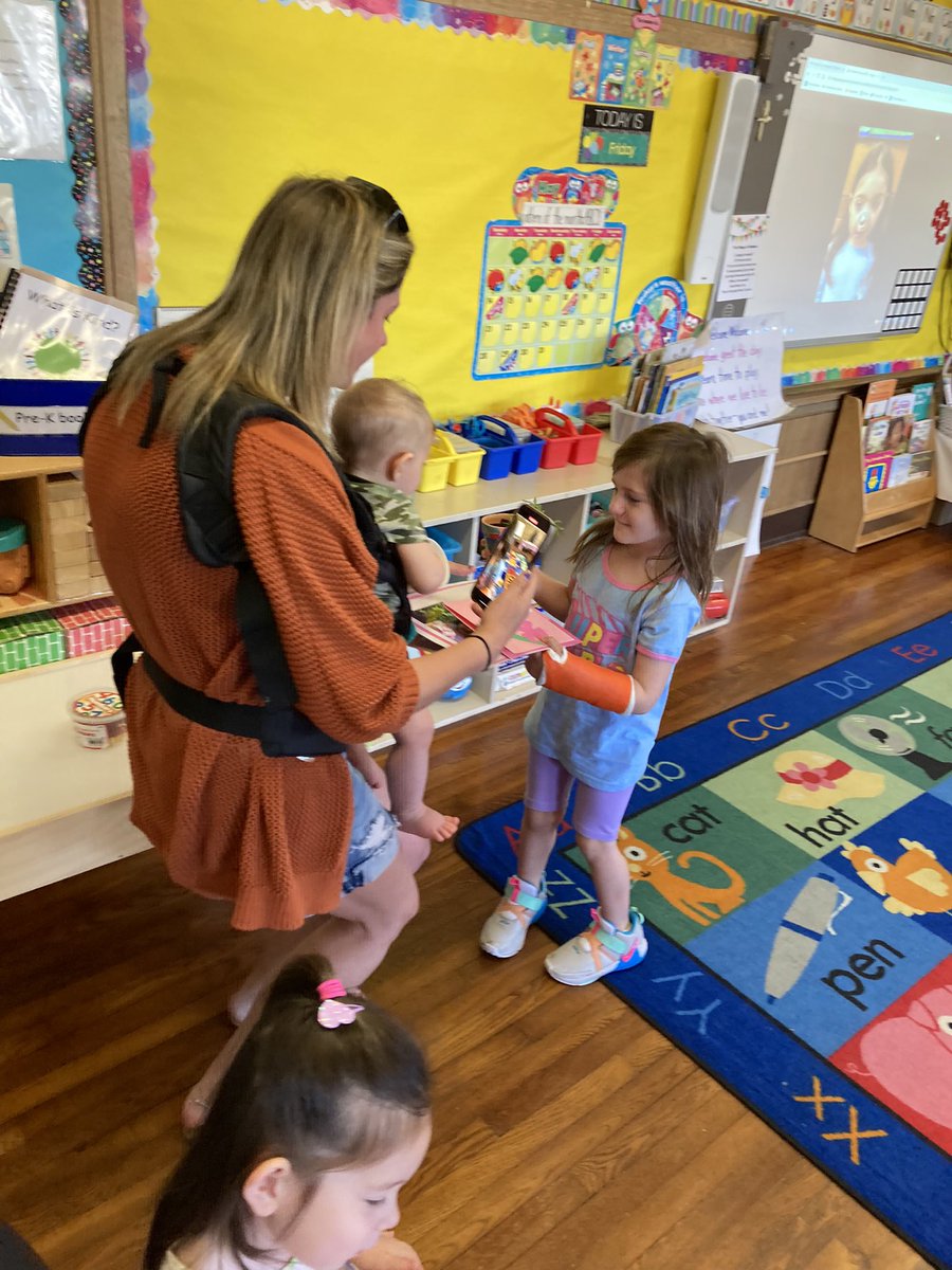 NotreDameNHP's tweet photo. Did you know that our Early Childhood students hosted their moms and other special guests for a sweet breakfast? https://t.co/bOsFpJIKPT