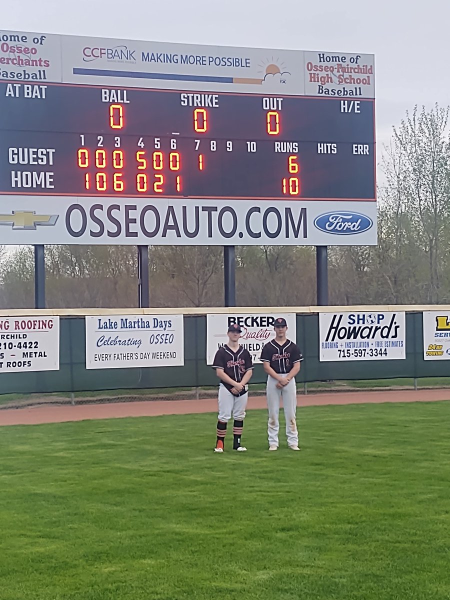 V ⚾ OF 10 Stanley-Boyd 6 final. Congrats to <a href="/brogan_korger/">Brogan Korger</a> with the W on the mound &amp; hitting 2 doubles tonight! <a href="/LucasFrase22/">Lucas Frase</a> <a href="/KorgerTryggve/">Tryggve korger</a> <a href="/james_7210/">Spencer Osmonson</a> &amp; Ethan Friedel with multi-hit games! #Thunderhardball <a href="/JustusCleveland/">Justus Cleveland</a> <a href="/WQOW/">WQOW 18 News</a> <a href="/TriCty_ArTms/">Tri-County Area Times</a>