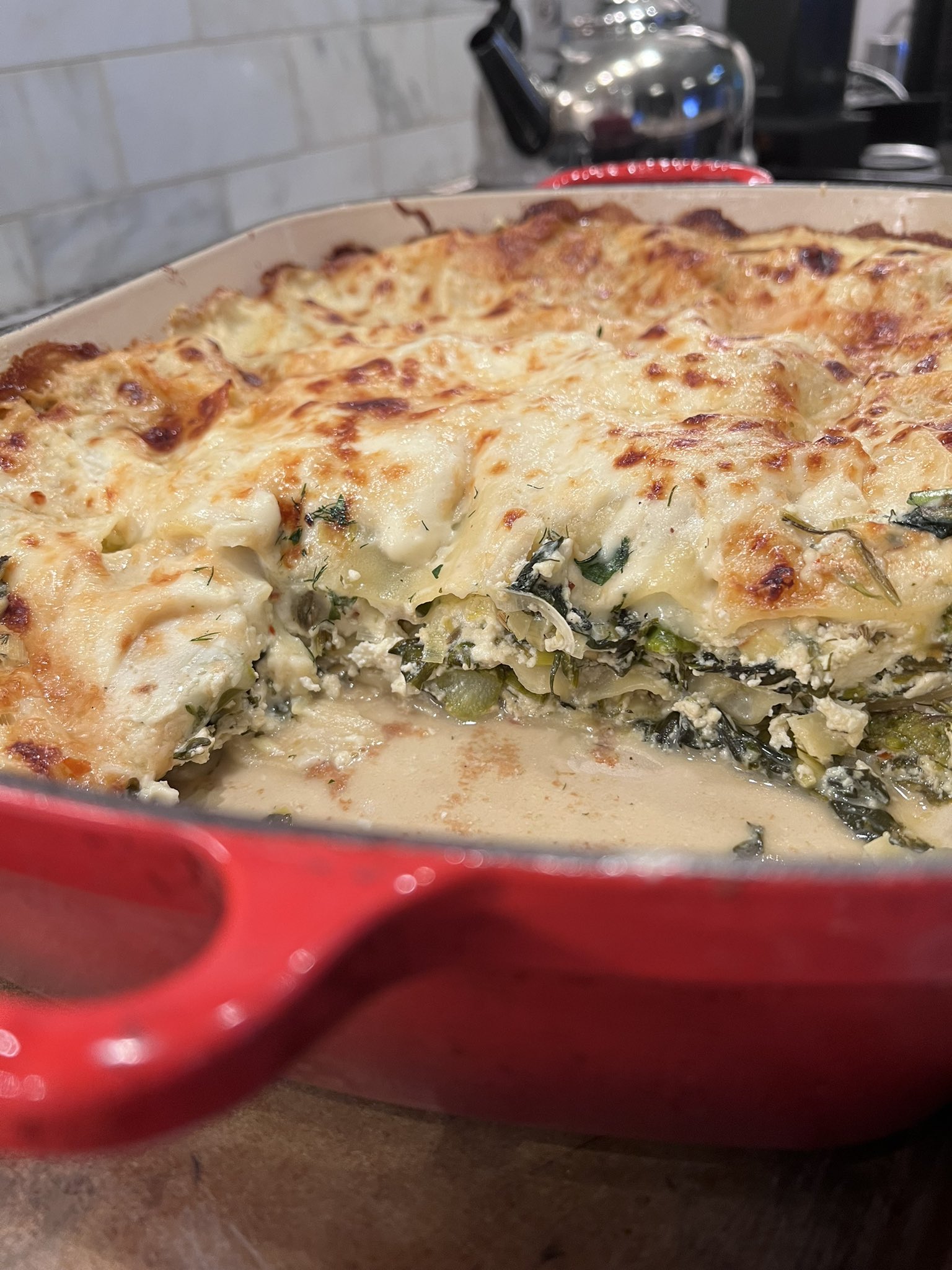 Maureen Holloway on Twitter "It’s the NYTimes White Lasagna. Has 4