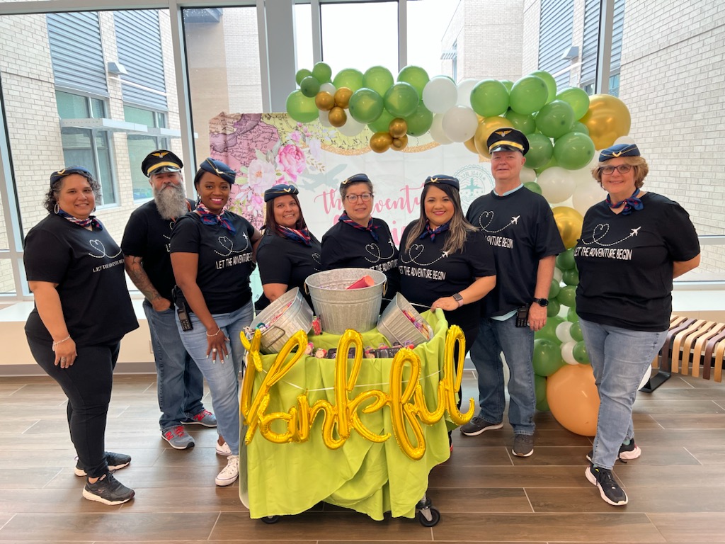 TEACHER APPRECIATION WEEK WAS A BLAST!!! Best committee!!
@MsBenton_LLE_AP 
@ArmyAg86 
@pcperez814 
@HumbleISD_LLE