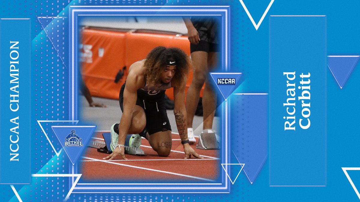 @bupilotstf Richard Corbitt is a NCCAA Outdoor champion in the 200 meter dash with a time of 21.52! #anchorup
