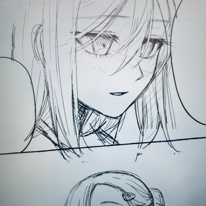 ペン入れ終わったと思ったコマなぜか変な操作してしまったらしくすべて消失し無になっててヮ……ァ……………ァ…………………… 