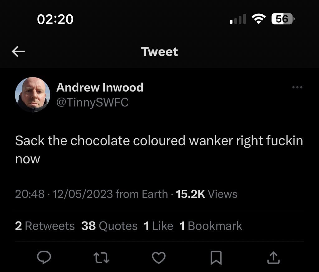 Lifetime ban?? <a href="/swfc/">Sheffield Wednesday</a>