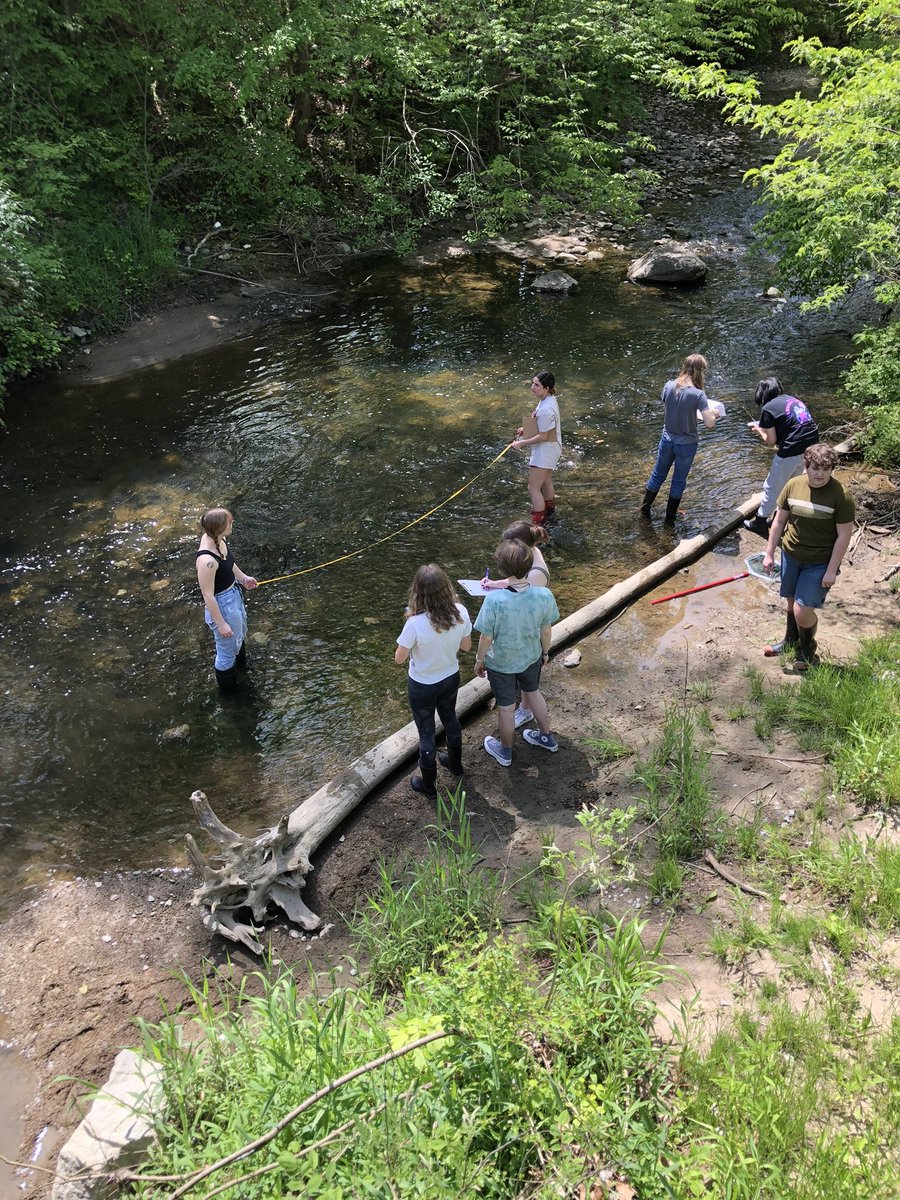 IB Environmental Systems and Societies students are creek-stomping and data-fetching in style. @chsinfo @myccs