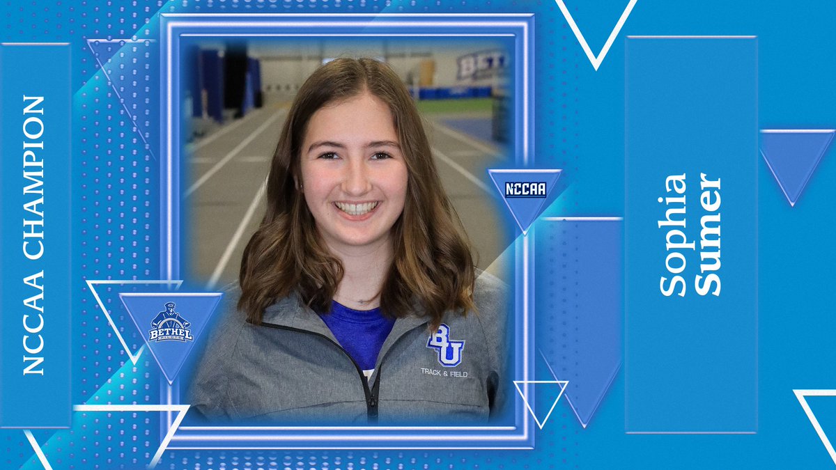 @bupilotstf Sophia Sumer is an NCCAA champion in the Women's Pole Vault with a mark of 3.35 meters! #anchorup