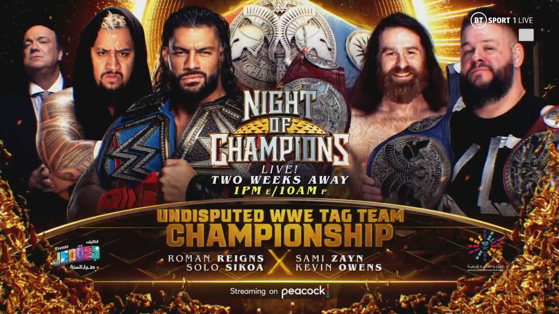 Night Of Champions 2023 Roman Reigns Going After Another Title At WWE PLE