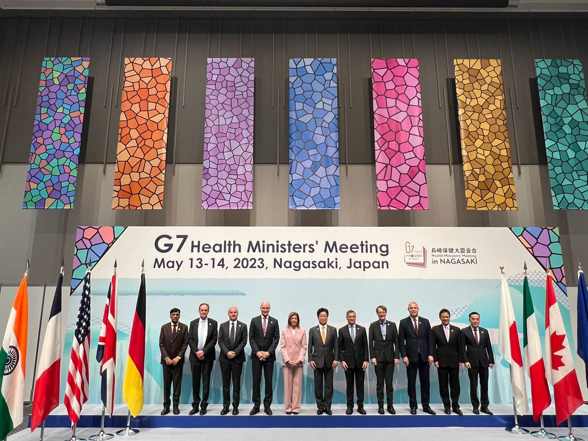 SandraGallina's tweet photo. Nagaski G7 Health Ministers opening https://t.co/VHSbZpAmHR