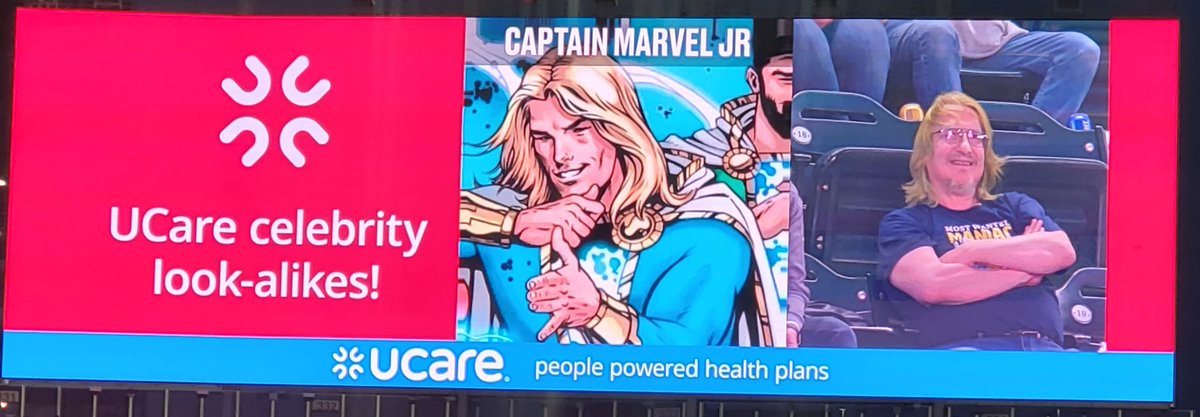 We have a look-a-like winner!! The MNCBA's very own Stephen Henninger! #DCcomicsNight #TwinsBaseball <a href="/DCComics/">DC Comics</a>