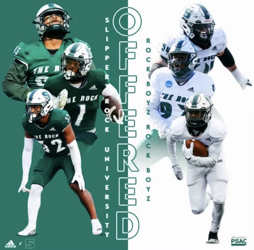 After a great conversation with @Drew_Moulton I am blessed to recieve an offer from SRU! RockPride!