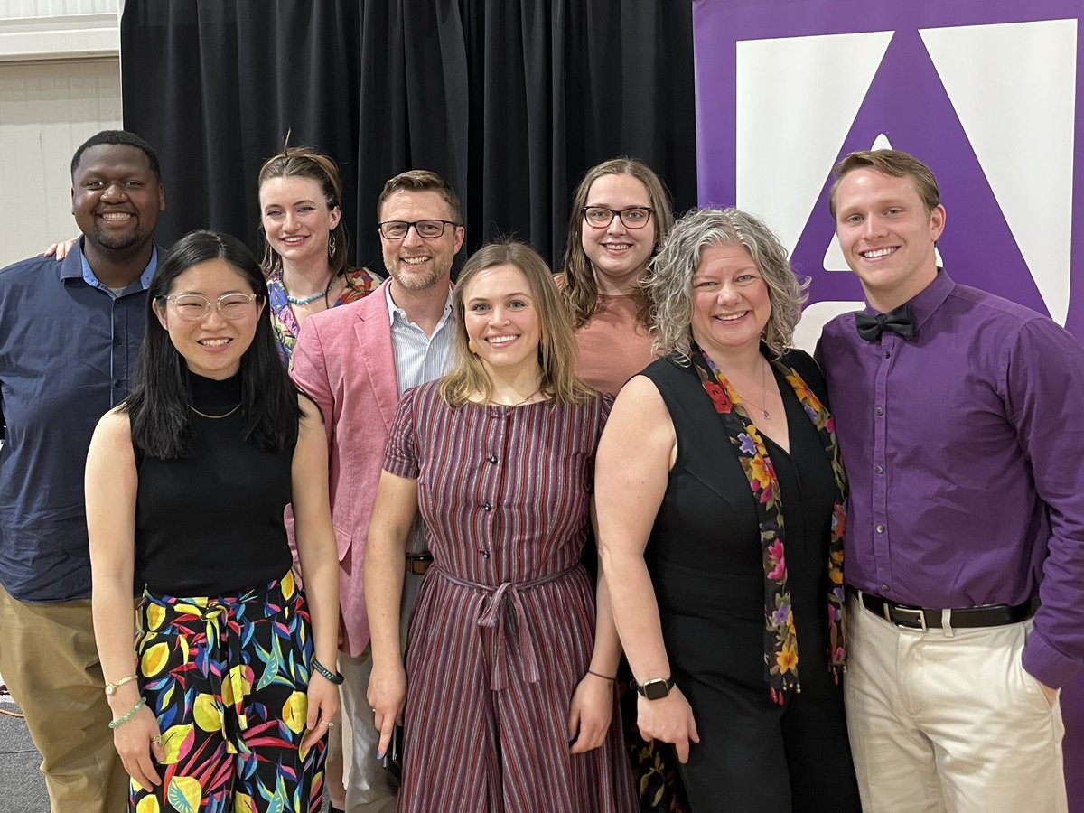Avila School of Performing Arts could not be more proud of our showing at the Avila Honors Ceremony tonight!

#avilauniversity #classof2023 

Paul Joseph, Ju-Young Morimoto, Rachel Howard, Matt Schwader Harbor, Isabella Brauner, Allie Hornbostel, Amity Bryson, Tyler Lindquist
