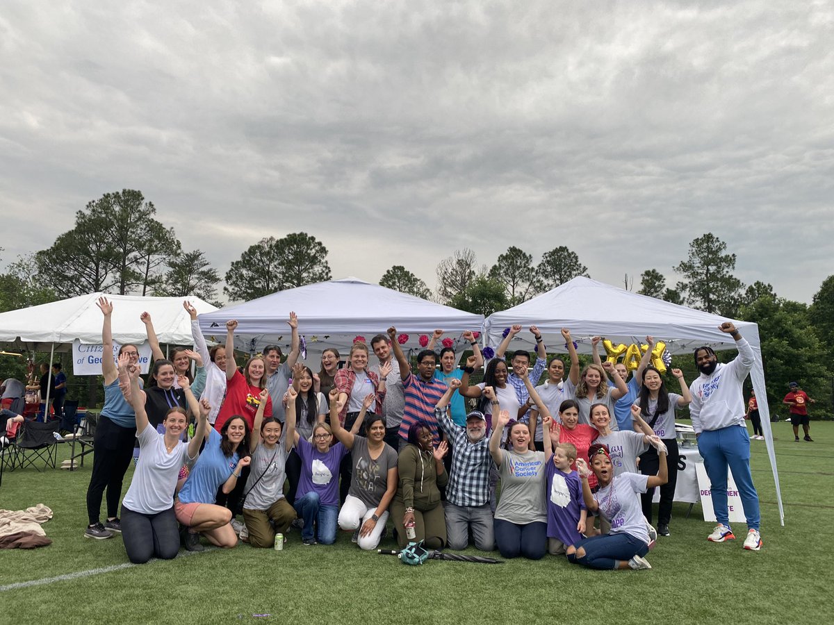 American Cancer Society researchers walking the walk at Relay For Life 2023! @AmericanCancer @RelayForLife