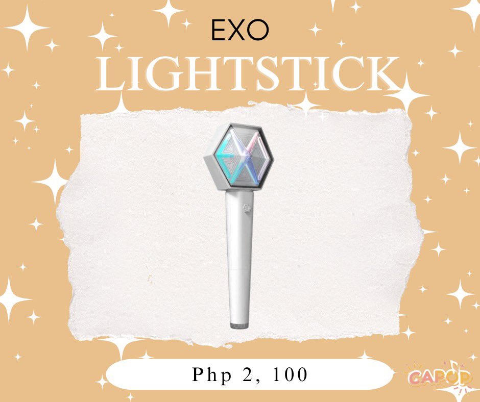 ShopCapop's tweet photo. EXO-L!!! 

Order your EXO Lightstick Version 3 today!!! ☺️ A few more days and we will be seeing EXO-SC naaaa! We have 7 stocks left na lang!!! Grab it now! 

PRICE: ₱2,100.00 ONLY!! 

ORDER FORM: https://t.co/mjFkaKJyND

#CapopOnhand #Capop #eribongver3 #EXOSCinManila https://t.co/UGniummTkg