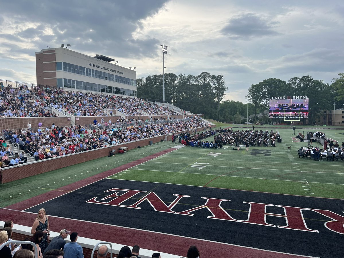 Congrats <a href="/austincagle12/">austin.cagle</a> and all of our <a href="/LRBearsFootball/">Lenoir-Rhyne Football</a>  Class of 2023 graduates! 🎓 🐻 🔴 ⚫️