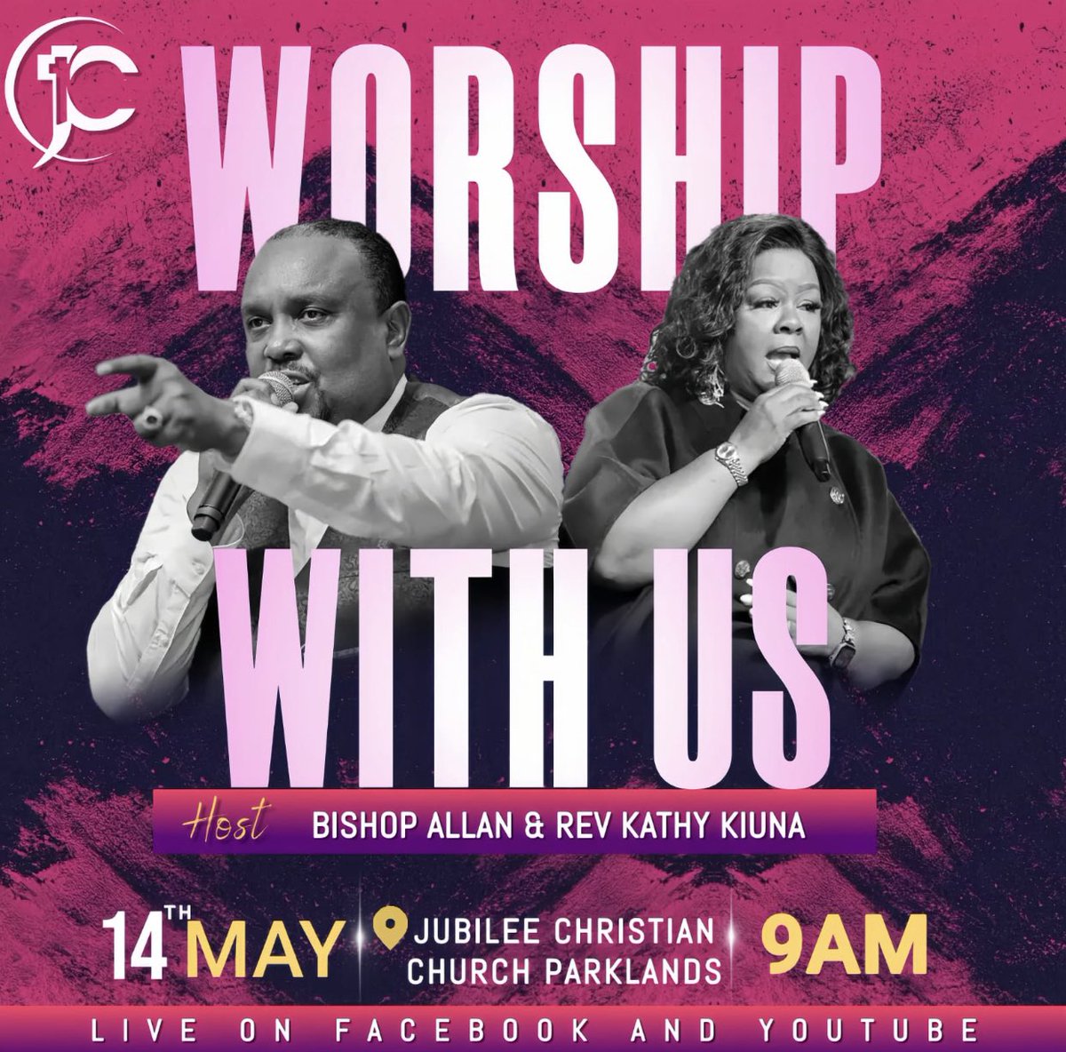 Welcome to Church <a href="/JccKenya/">JCC Parklands</a> this Sunday at 9am. Come let’s magnify the Lord together, in the presence of the Lord is fulness of joy and his right hand are pleasures forevermore!!