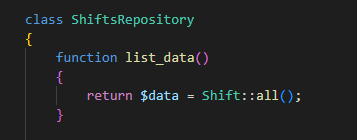 heymusli's tweet image. I found this code. functionally it works fine.
but is there any impact if we don't include 'public' in the function?
#php #laravelphp @laravelphp