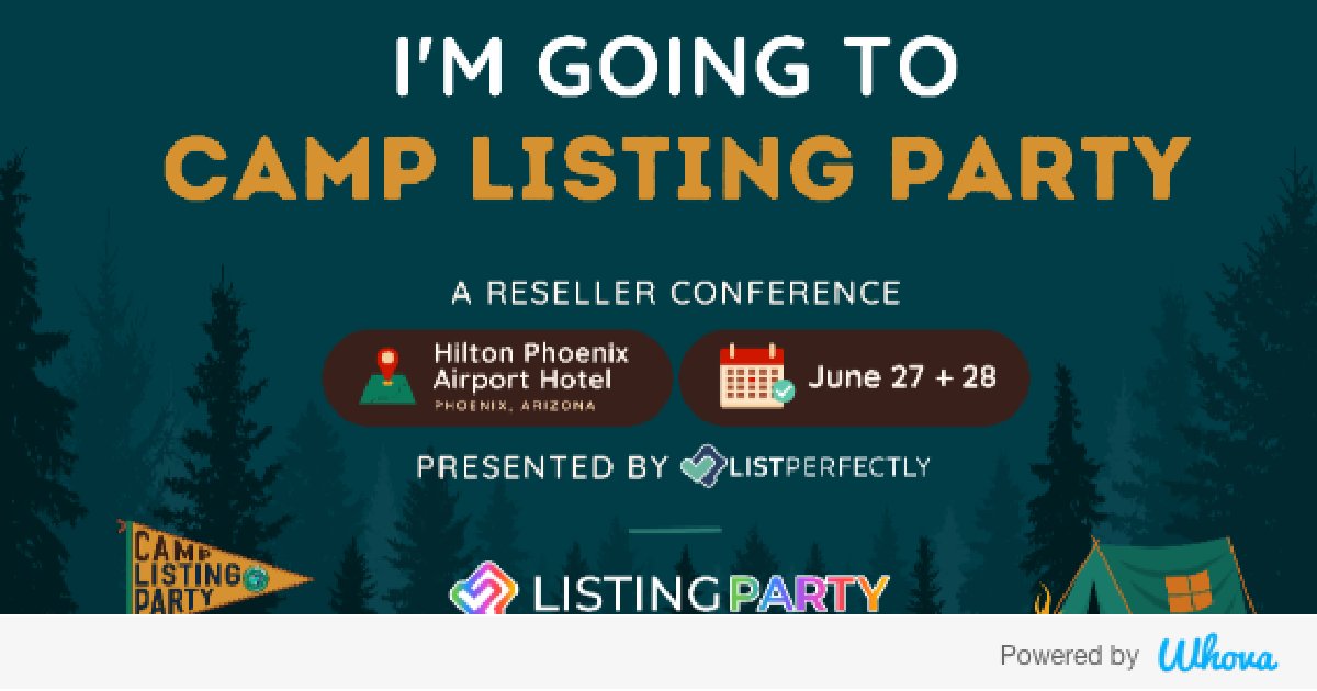 FrostBuddha's tweet photo. Hi! I'm attending Camp Listing Party #CampLP #listperfectlyinc #Listperfectly #listingparty #CampListPerfectly. Let's start connecting with each other now.  - via Whova event app https://t.co/GwFFrEWFUU https://t.co/aZ8EWdcknA