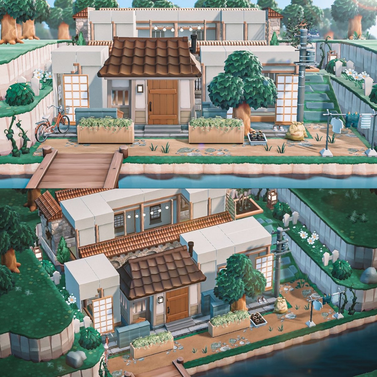 Modern japanese house ~🌿

#ACNH #ACNHDesigns #acnhcommunity #AnimalCrossing #AnimalCrossingNewHorizons  #NintendoSwitch