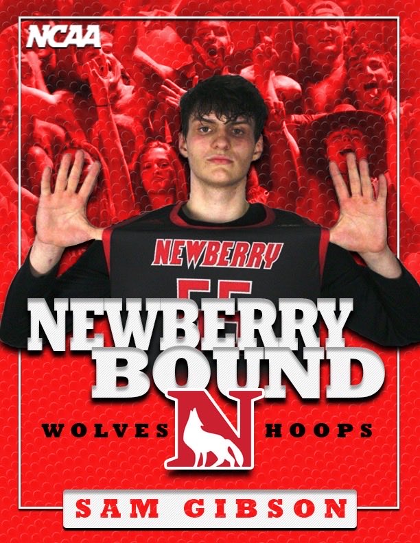 sam_gibson_55's tweet photo. Very excited for my next chapter to begin! Thank you to ⁦@NewberryMBB⁩ , Coach Taylor, and Coach Johnson for the opportunity. #Committed https://t.co/bWbe0Iz0by