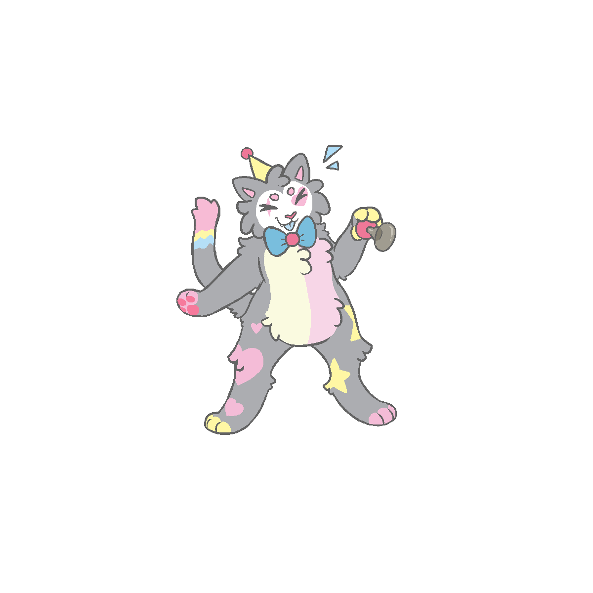 StarryVulpecula's tweet photo. @pompomclown silly little clown!! https://t.co/oBK5HF2kLk